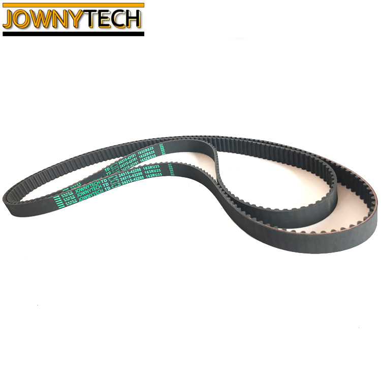 auto transmission belt for MITSUBISHI DELICA MD060461rubber timing belt163ZBS25 automotive timing belt for MITSUBISHI PAJERO