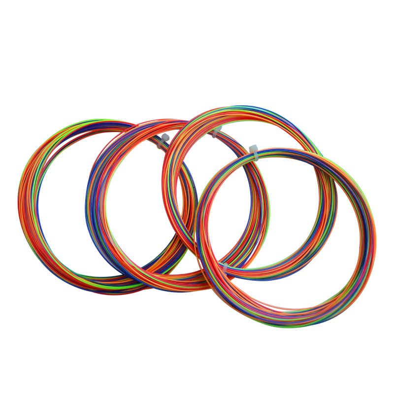 OEM Factory Durable 0.76mm Nylon Badminton String Paper Bag Badminton Racket String