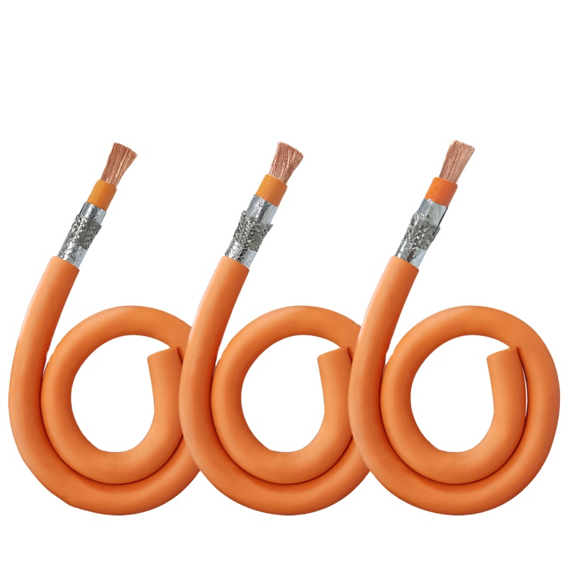 Высоковольтный экранированный провод для автомобиля, 13, 11, 9, 7, 5 AWG, антивозрастной изолированный силовой кабель из чистой меди, XLPE