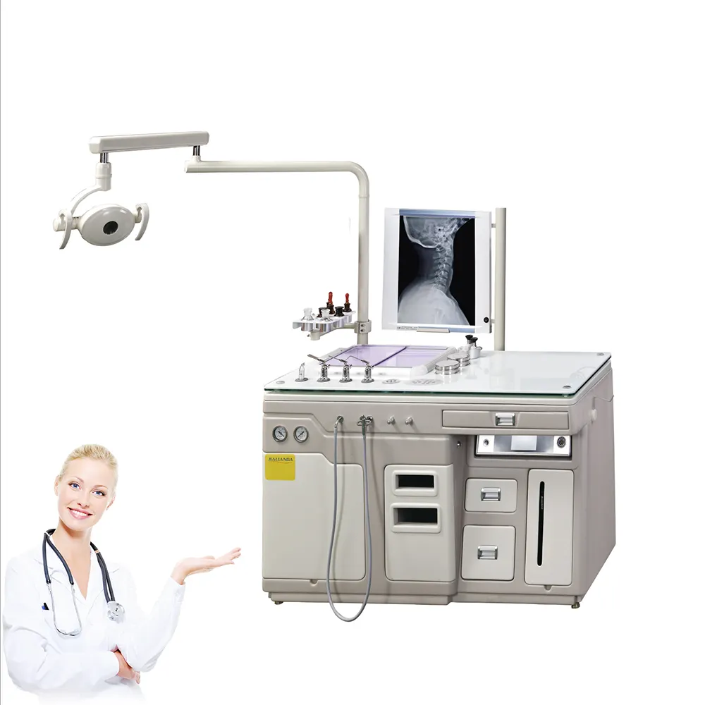 Ear Nose And Throat Equipment Surgical Operating Medical Ent Treatment Unit With Workstation