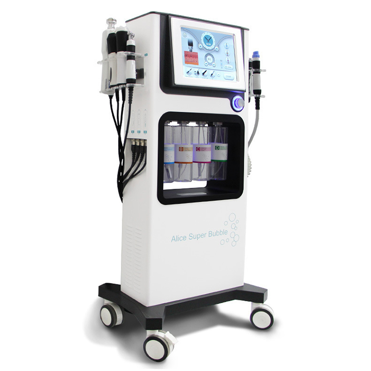 Manufacture 7 in 1 Dermabrasion Diamond Hydra Oxygen Facial Machine Skin Care Aqua Peeling Beauty Machine