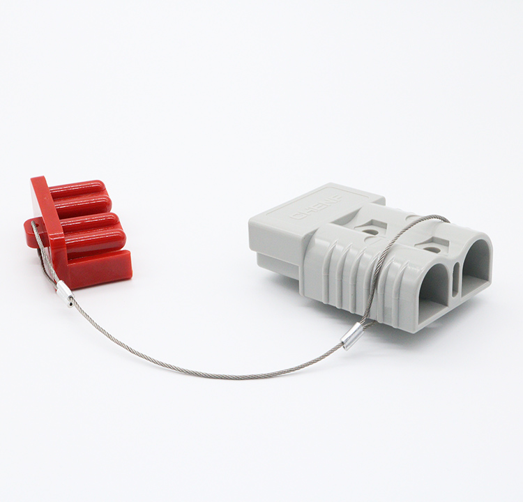 CHENF 2Pin red grey connector cover fit for 175A power plug dustproof hard cover 50A 120A 350A cover