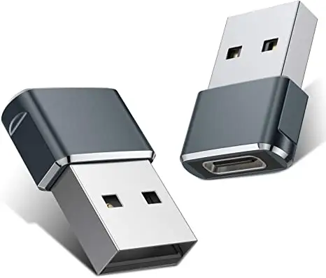 USB A Male to Type C Female Connectors Charging Converter Type-C Adaptors USBC USB-C to USB Adapter