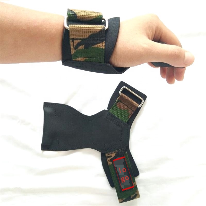 Weight Lifting Fitness Anti-slip Rubber Gym Grip Palm Guard Pads/Hand Pads Hand Wrist Brace Wrap Protection Grips