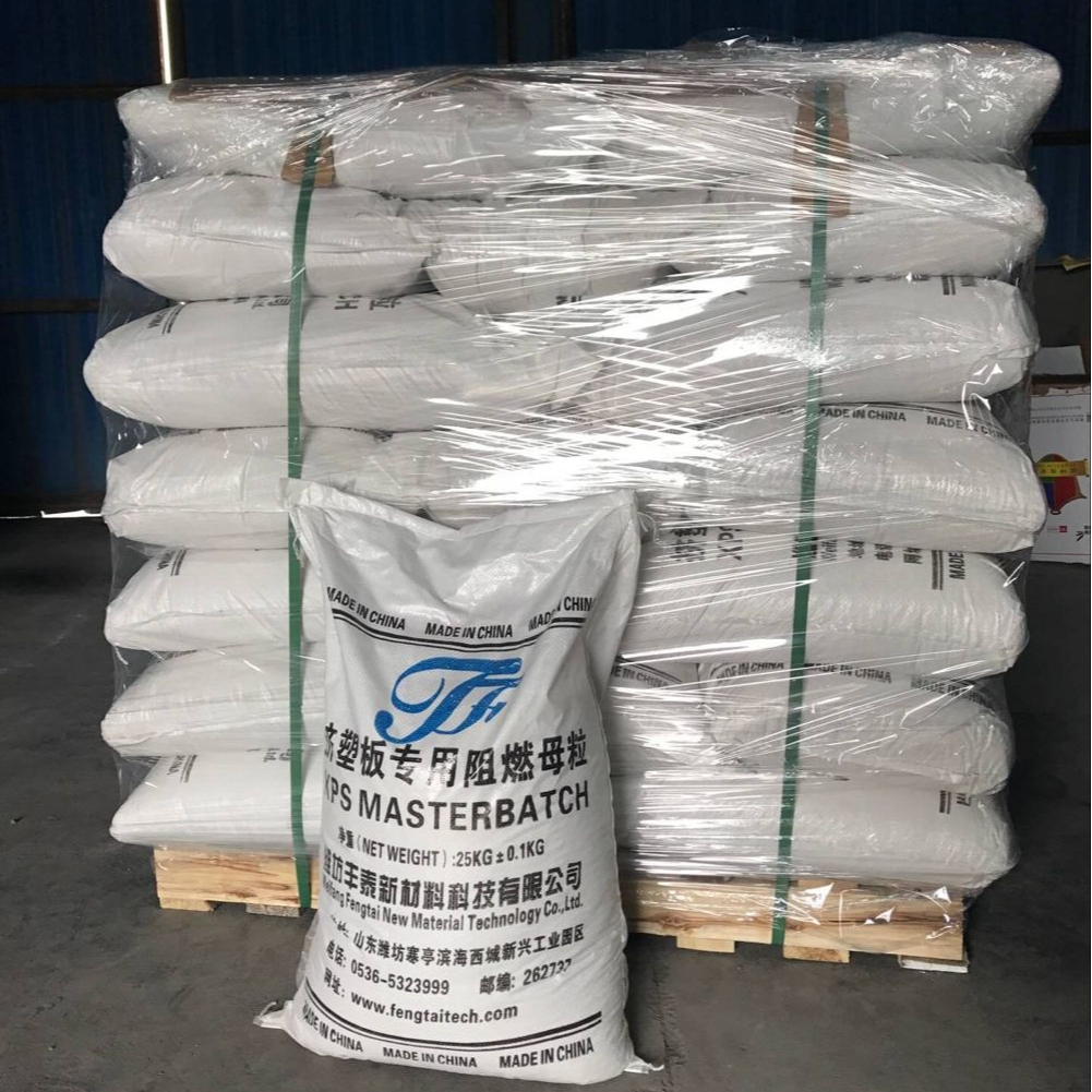 Spherical granule XPS flame retardant masterbatch ( HBCD ) with FR CONTENT 70%