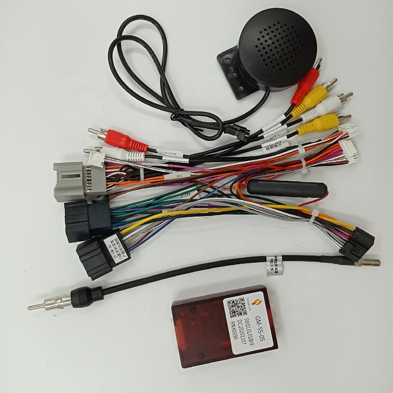 JF-GM-43 for CAPTIVA Encore Wire harness connector car ISO harness canbus box cable