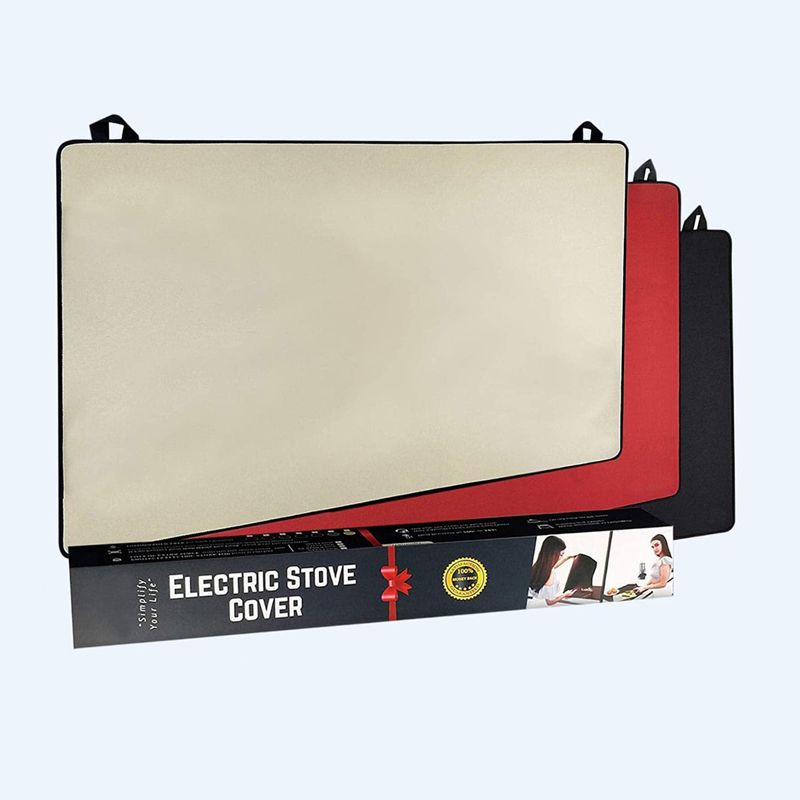 high quality Reusable Dishwasher Safe Non-slip induction glass top stove protector