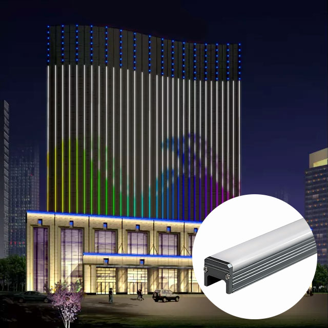 12W линия Dmx Ip65 Led Ip67 настенная шайба Rgbw цветная полоса Пиксельная полоса Rgb линейный свет