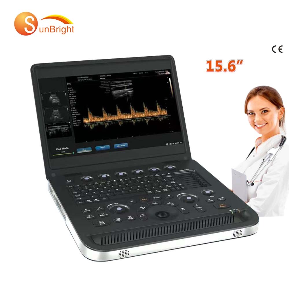 SUN-800C Medical Ultrasonic Instruments portatil PW 2D electric black and white ultrasound