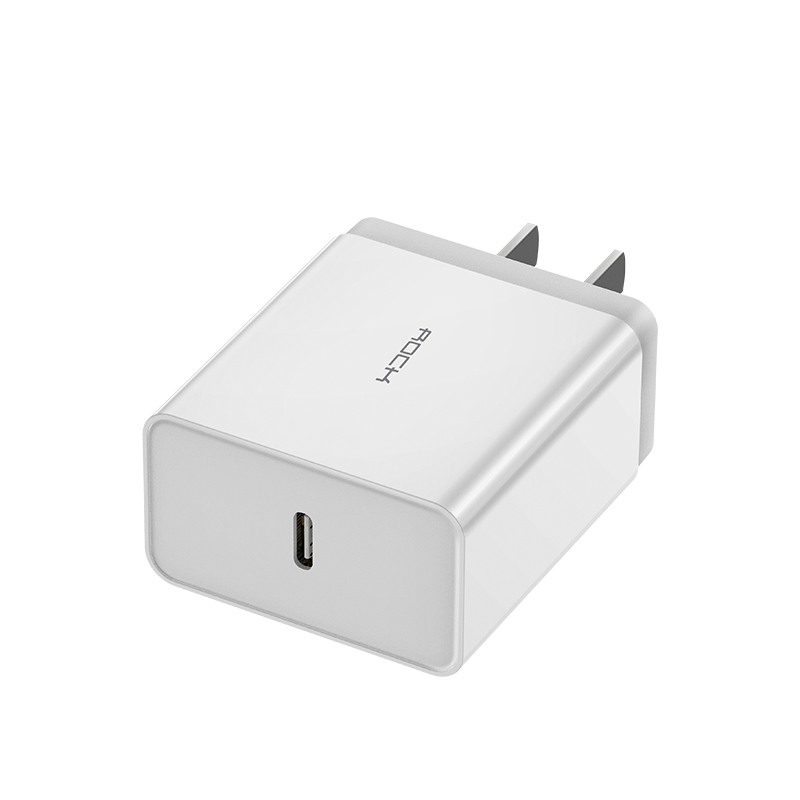 Белый 18W Портативный drop-resistant совместимый зарядное устройство plug PD быстрый мобильный телефон безопасности зарядное устройство для apple