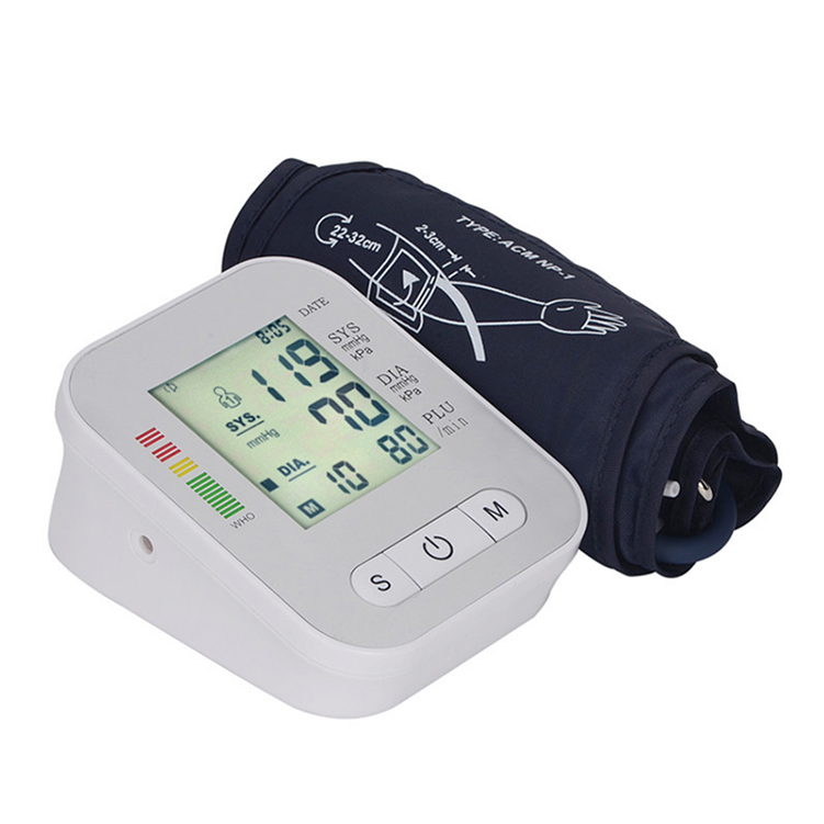 High Quality Automatic Electronic Digital Ambulatory Upper Arm Blood Pressure Monitor without Speaker