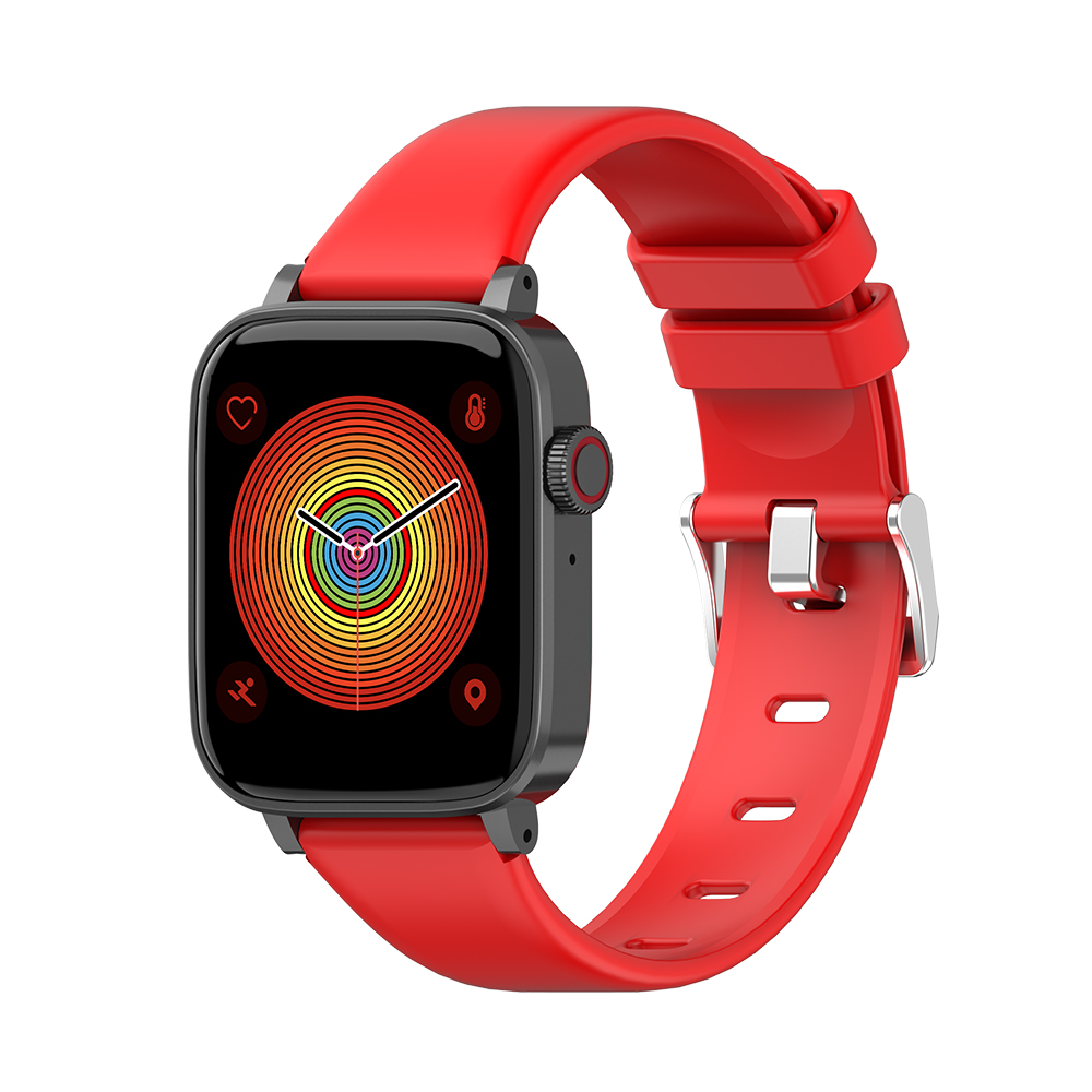 N88 BT4.2 5.0 dial call smart watch wristband bracelet square display IPS screen silicone smartwatch for men women
