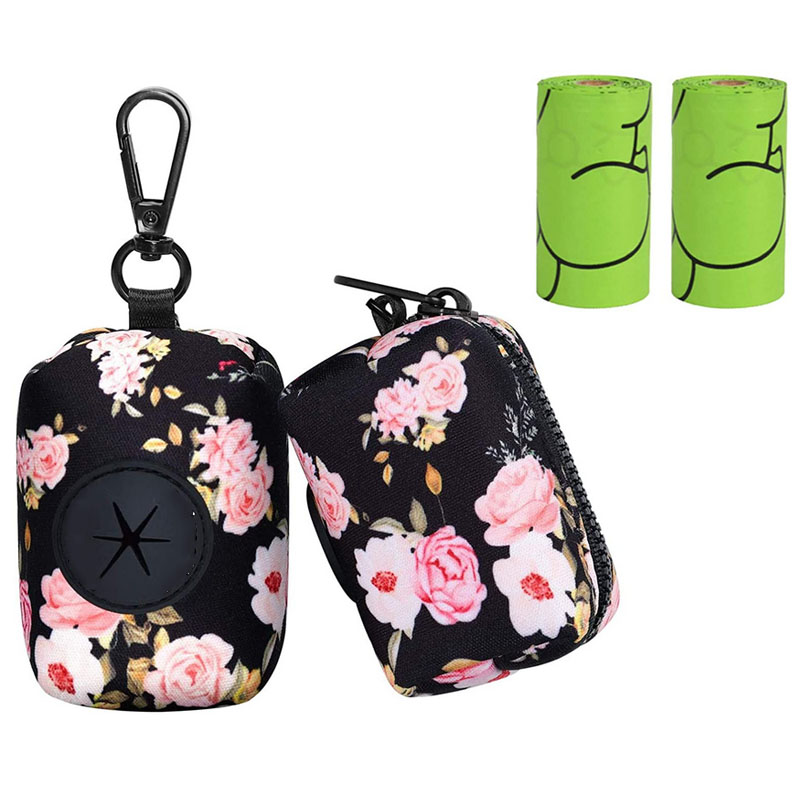 Dog Poop Bag Holder Leash Attachment Dog Waste Bag Dispenser Pet Waste Dog Poop Bags