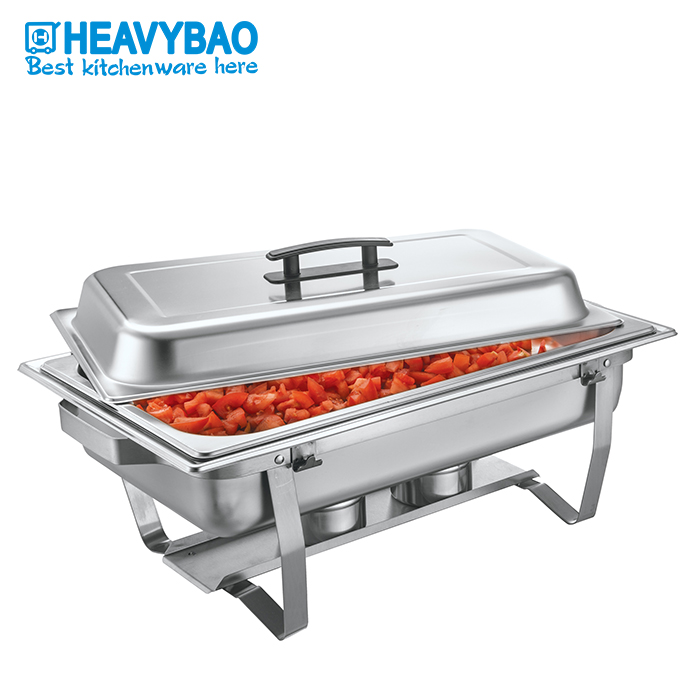 Heavybao коммерческий отель кухня нержавеющая сталь жаровня буфет набор подогреватели пищи Chaffing блюда для общественного питания