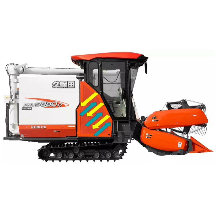 Сельскохозяйственная техника KUBOTA 4LZ-4J(PRO988Q-Q), комбайн по лучшей цене