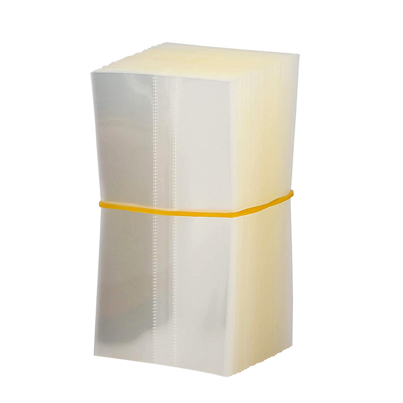 Custom clear support printing PVC PET PETG plastic shrink wrap band heat shrink bands
