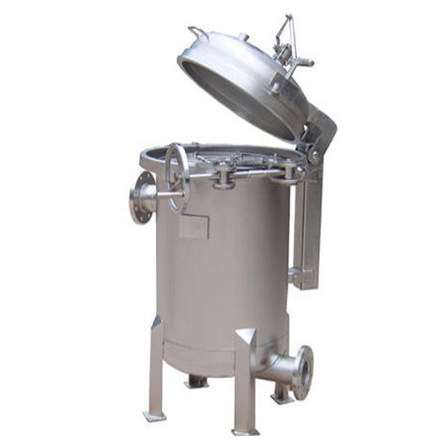 Sanitary food grade OEM Factory Jacket Insulation Filter Housing with syrup filter cartridge for honey processing machine