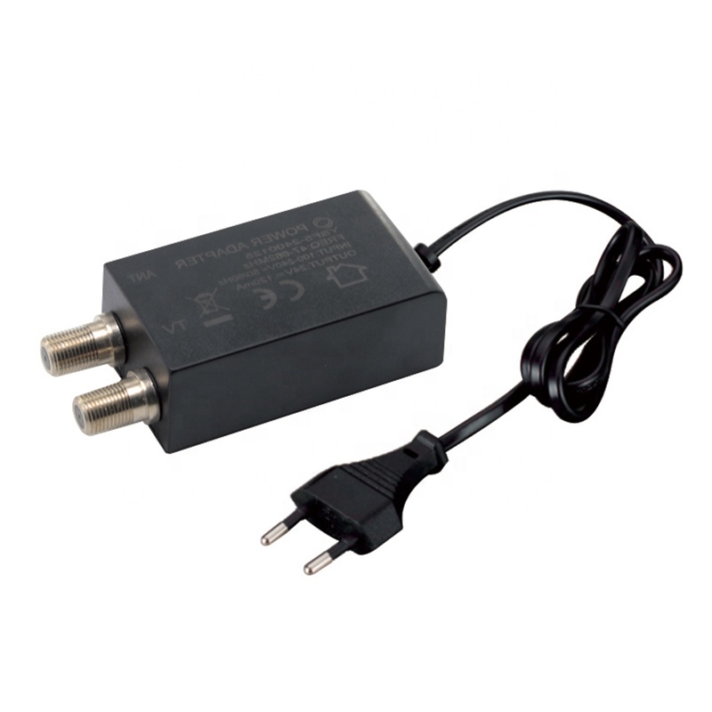 Телевизионная антенна адаптер питания 12V 450mA DC F переходник 24V 200mA антенный адаптер