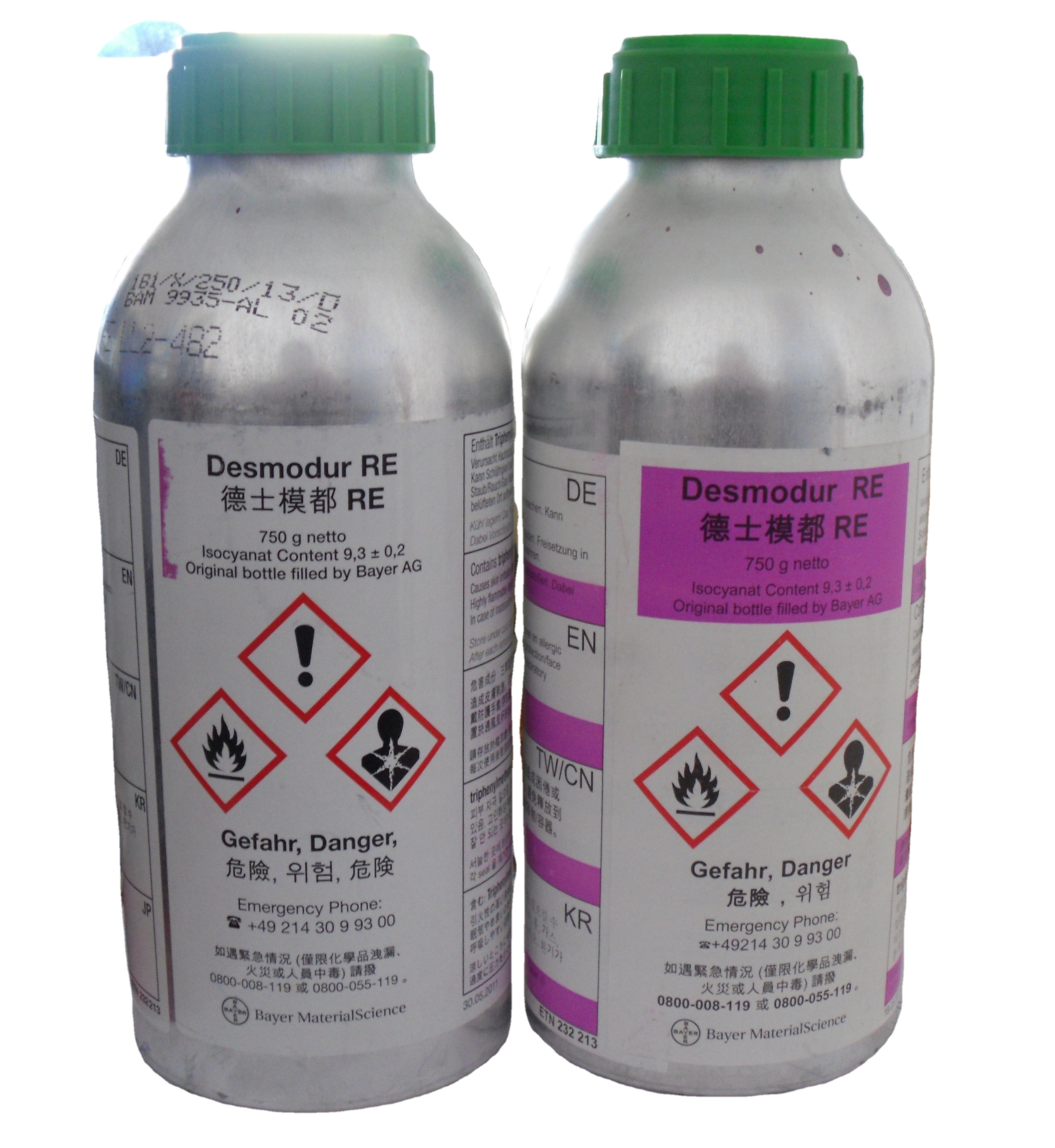 Triph- enylmethane-4,4,4-triisocyanate Crosslinker for adhesives equivalent Desmodur RE