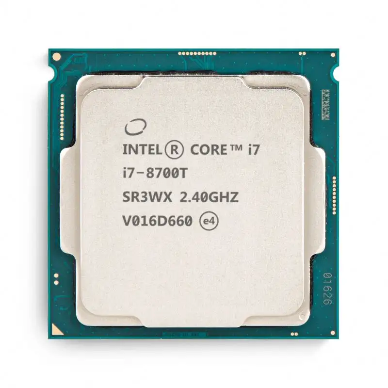 Latest CPU I7-8700T For Intel Core Processor i7 8700T Newest Desktop CPU SR3WX 2.40Ghz Six-core 35W i7 Processor CPU LGA1151