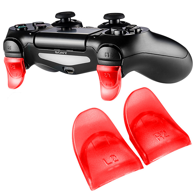 Для геймпада Playstation 4 PS4 L2R2 триггерные кнопки L2 R2 удлинители силиконовые стики для джойстика колпачки для захвата для PS4 Dualsense Новинка