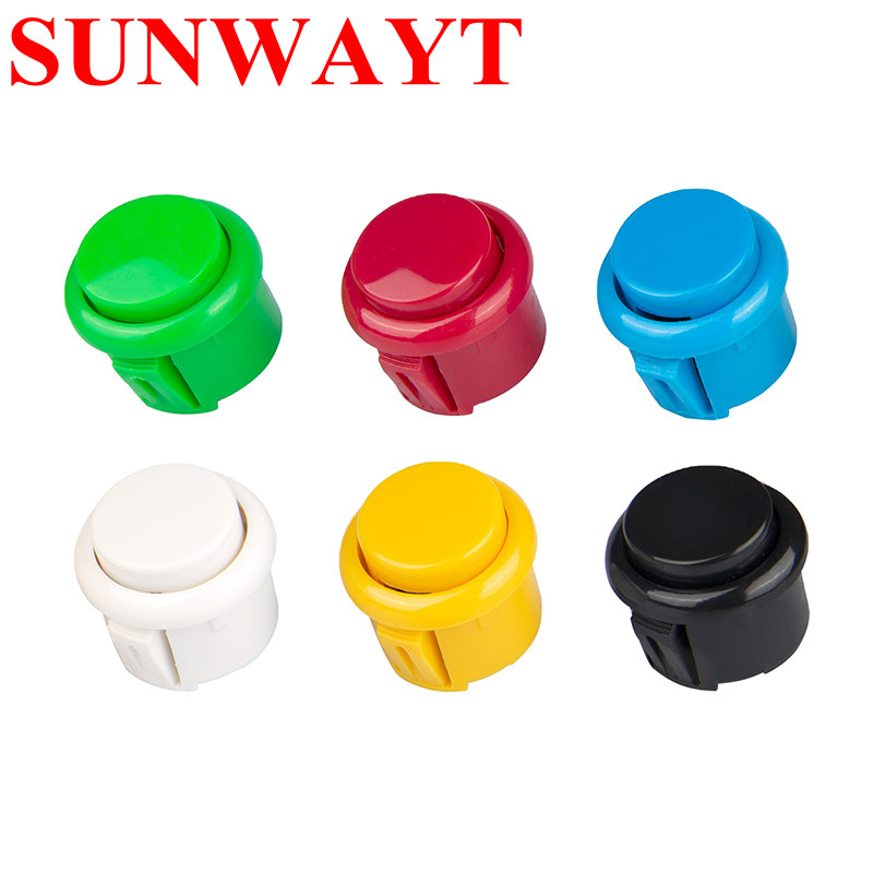SANWA 24mm Arcade machine Push button factory direct wholesale zero delay switch arcade joystick and game push button