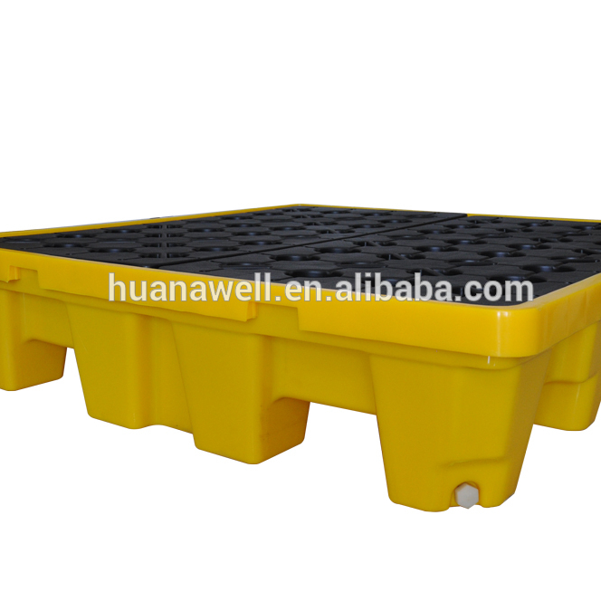 ZOYET HDPE поддон для сдерживания пролива для масляного барабана