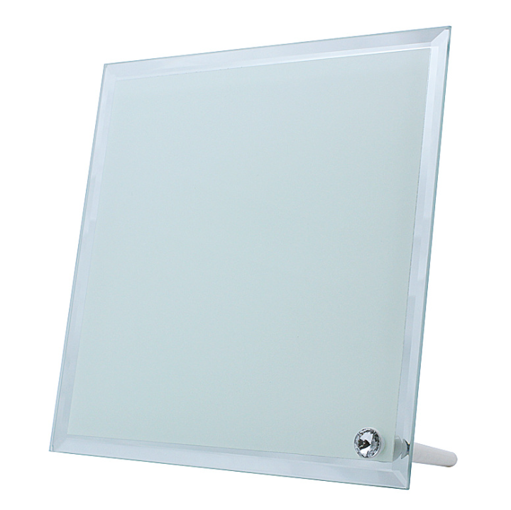 Creative heat transfer glass frame