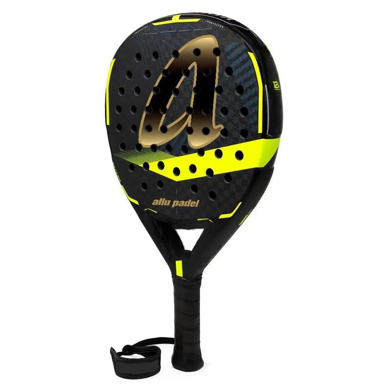 OEM diamond/teardrop/round shape custom logo 12K carbon paddle/padel tennis racket