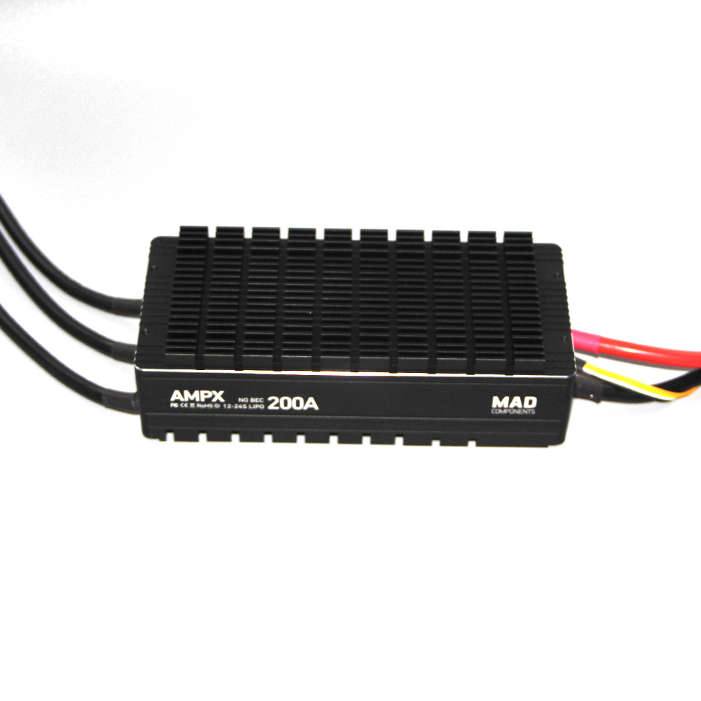 Бесщеточный моторный Дрон с ESC для дрона мультикоптера MAD AMPX 22S 200A 12-24s