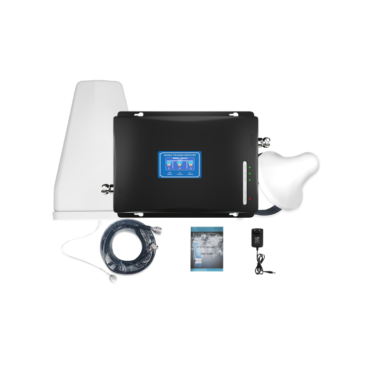 amplificateur reseau tlphone amplificateur de signal4g tri band mobile signal booster900 1800 2100mhz