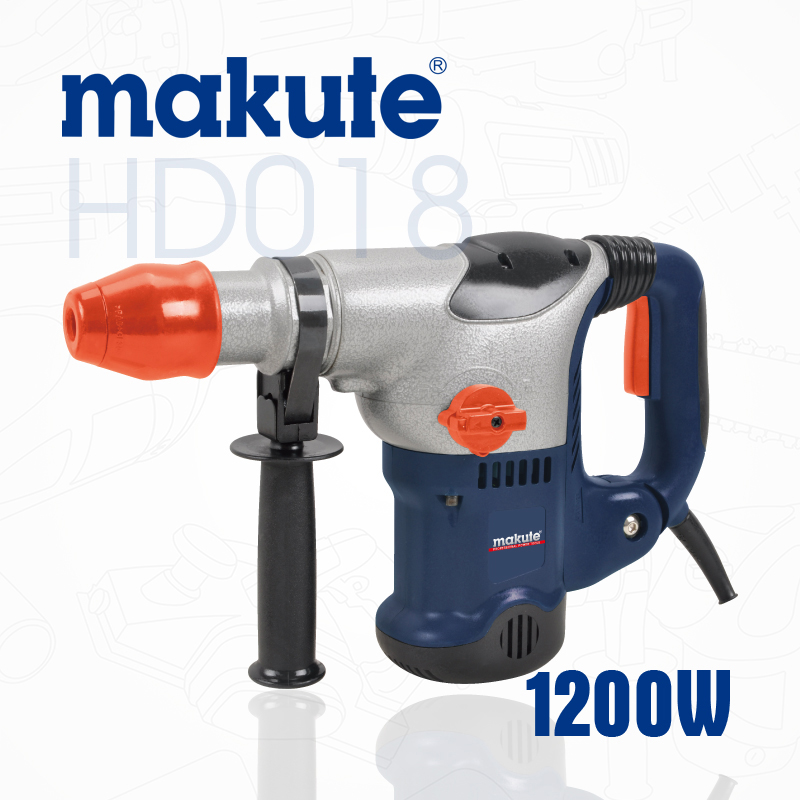 Ручная ударная дрель MAKUTE 1200 вт 38 мм