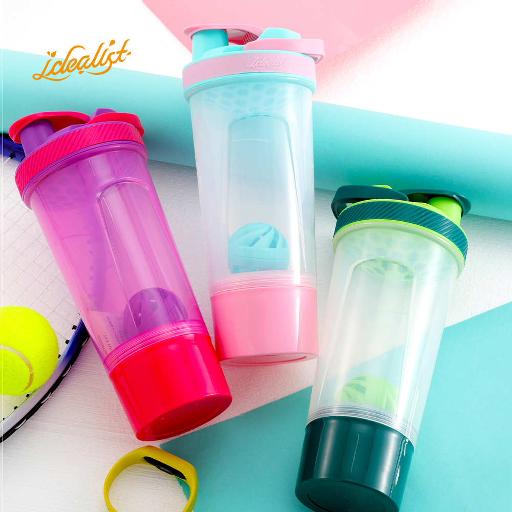 720ml 25oz Free Sample Factory Quality Guaranteed Plastic Protein Shaker Bottles for Fitness