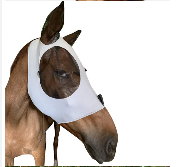 High quality breathable anti mosquito mesh net horse fly face cover