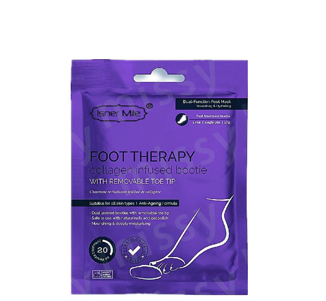 [MISSY] OEM/ODM частная этикетка терапия ног коллаген Infused Bootie отшелушивающая пилинг маска для ухода за ногами