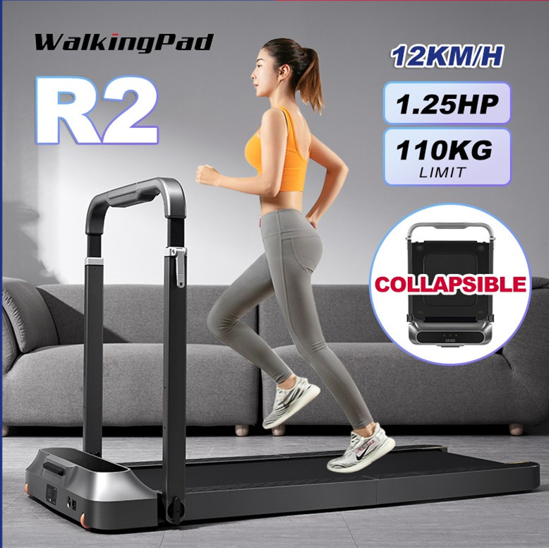 Беговая дорожка KingSmith WalkingPad R1 Pro, складная беговая дорожка с дистанционным управлением, работает с приложением для умного дома