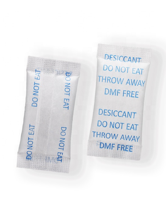 silica gel desicants in tyvek for nutritional supplements