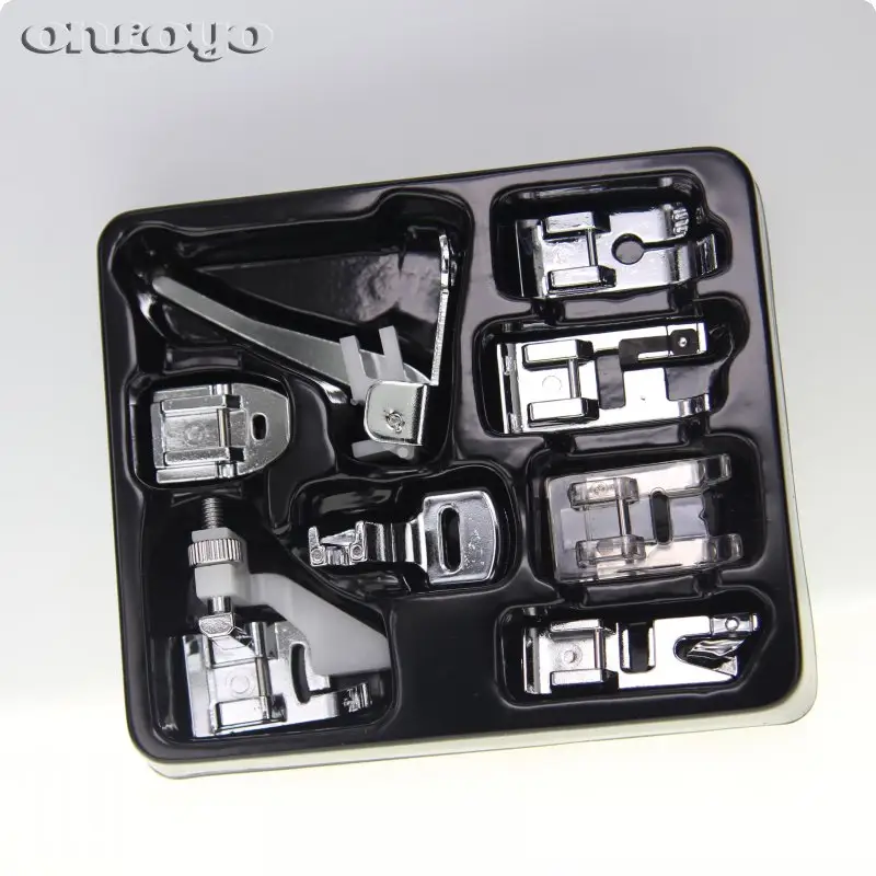 Presser Foot Kit Set With Box With 8pcs 11pcs For Singer Household Sewing Machine