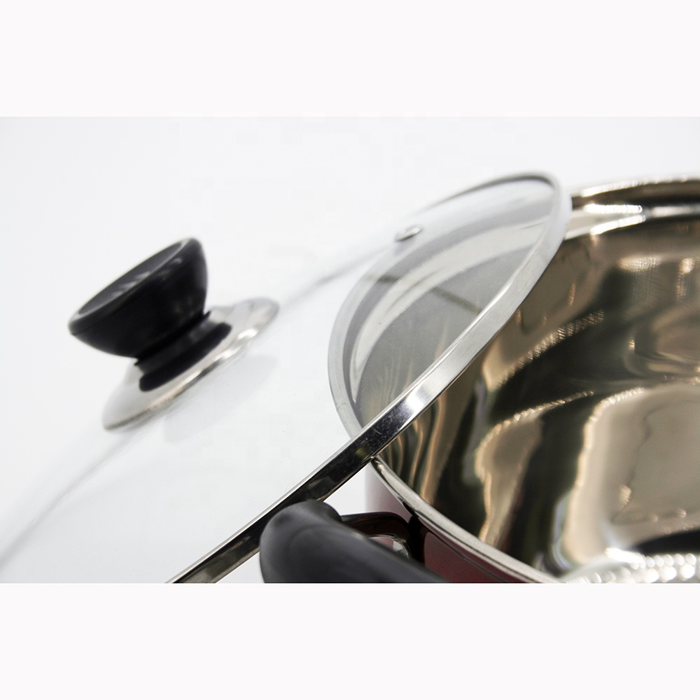 Kitchenware Wholesales High quality Restaurant 5PCS/SET Stainless Steel cookware set For cooking pots