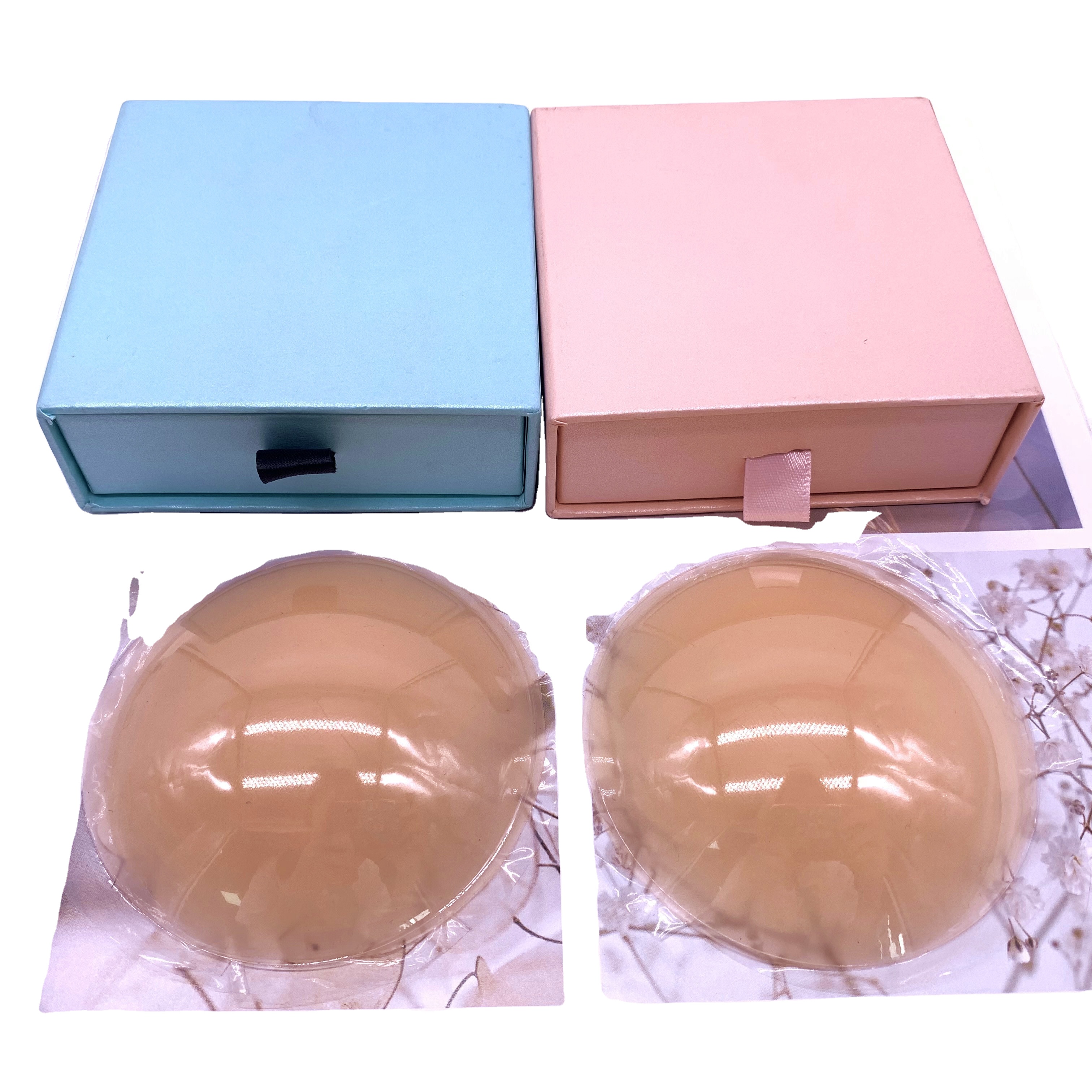 High Quality Strapless Bra Pasties Seamless Reusable Matte Silicone Nipple Cover Invisible Reusable Adhesive Cover