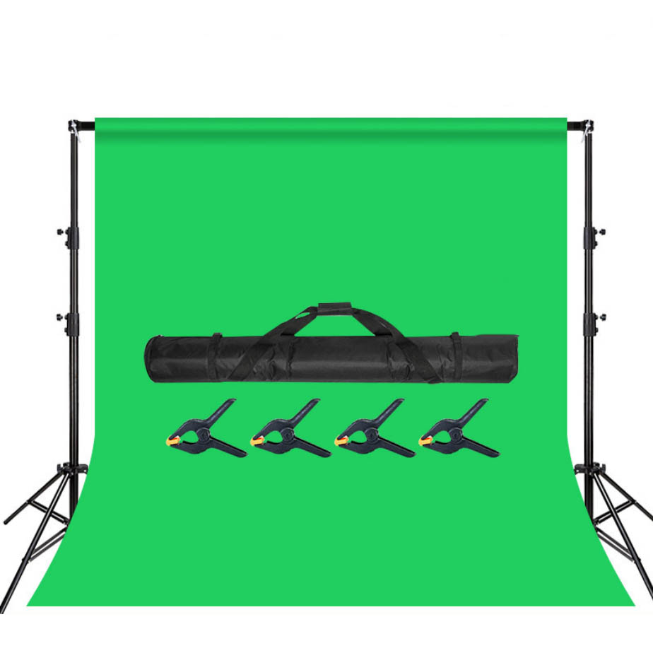 10x6.5ft 3x2 м белый черный зеленый цвет комплект для студийной фотосъемки