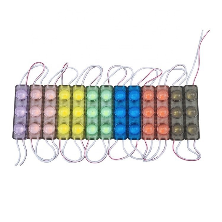12v 3 Bulbs Led modules Fish Eyes Shape Lamp Advertising Screen Display Logo Letters Illumination Module LED Lighting Backlight