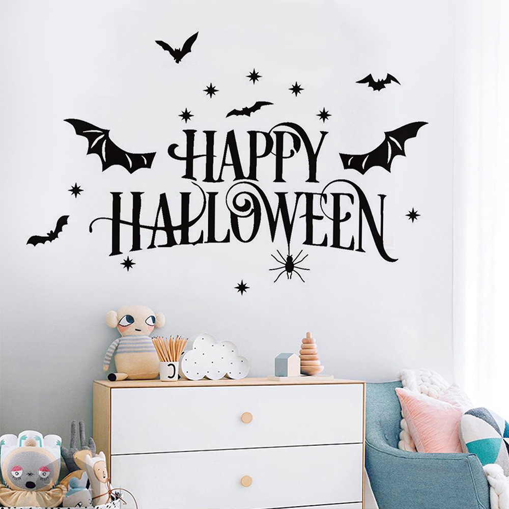 halloween wall stickers bedroom wall stickers for kids wall stickers 3d home decoration