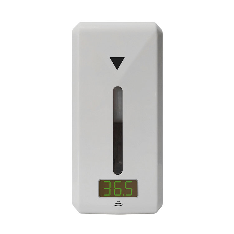 Automatic_hand_sanitizer_dispenser, hand_sanitizer_dispenser с цифровым термометром