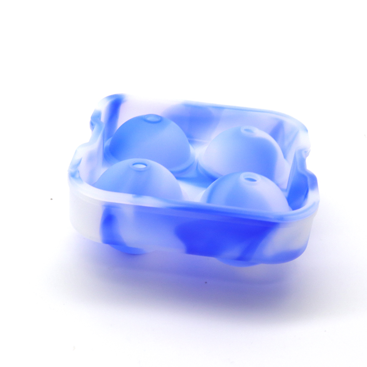 Factory Personalized Safe Food Grade Whiskey Ice Ball Silicone Ice Cube Tray Mold