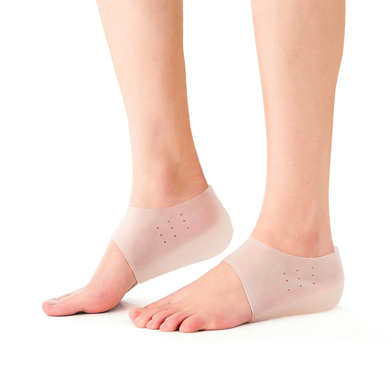 Clear Inner Hidden Foot Protection Pad Thicken Silicone Gel Heel Pad Soft Foot Height Increase Invisible Insoles
