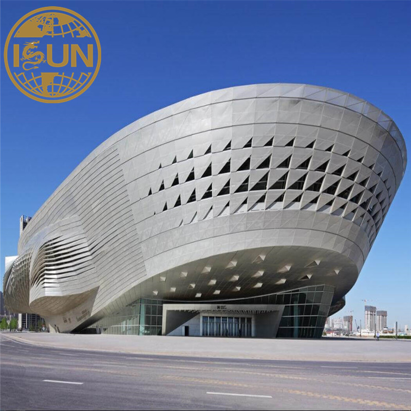 Hot building material facade decoration aluminium wall panel profile exterior wall cladding