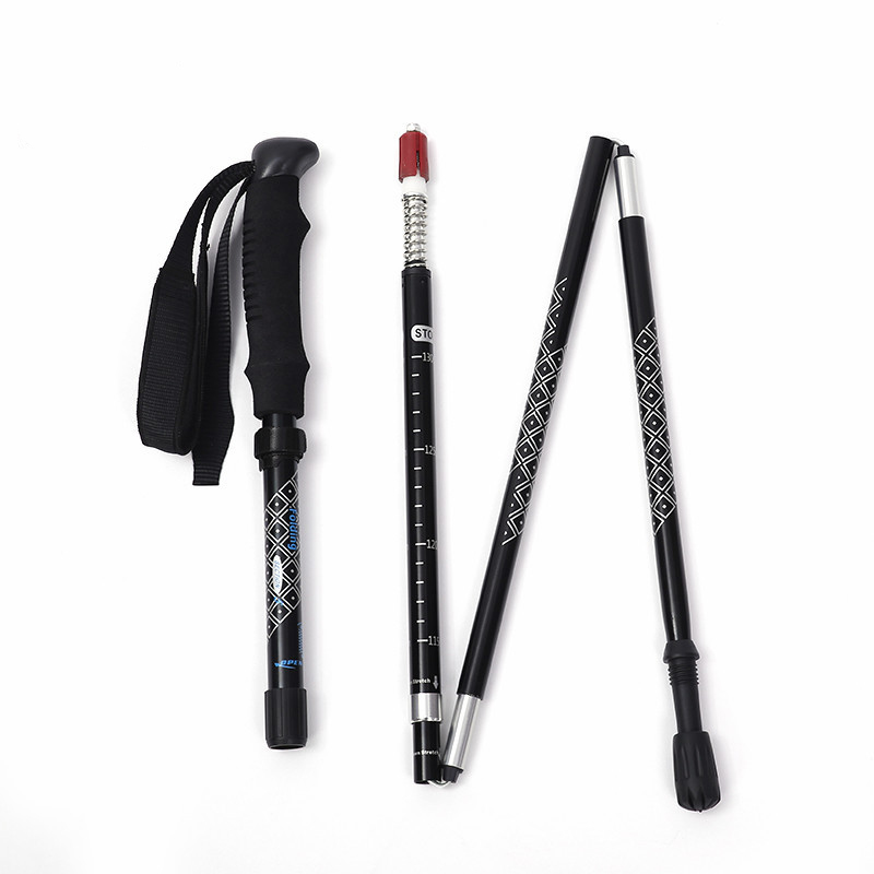 2020 High Quality Tip Ultralight Collapsible Folding Hiking Trekking Poles