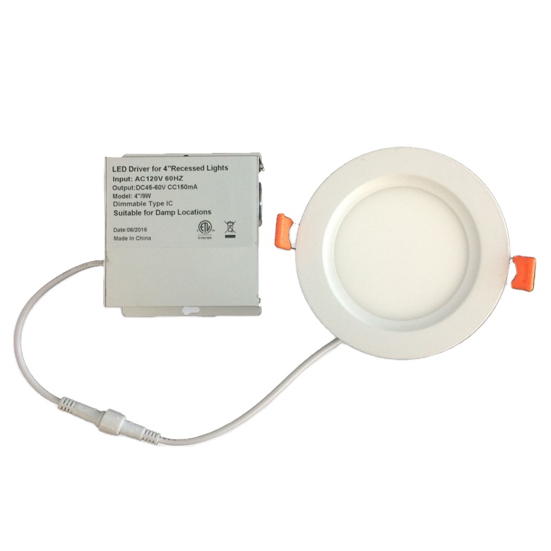 Wi-Fi rgbw led горшок света 4 ''9w светодиоидная лампа с регулируемой яркостью круглые светодиодные светильники