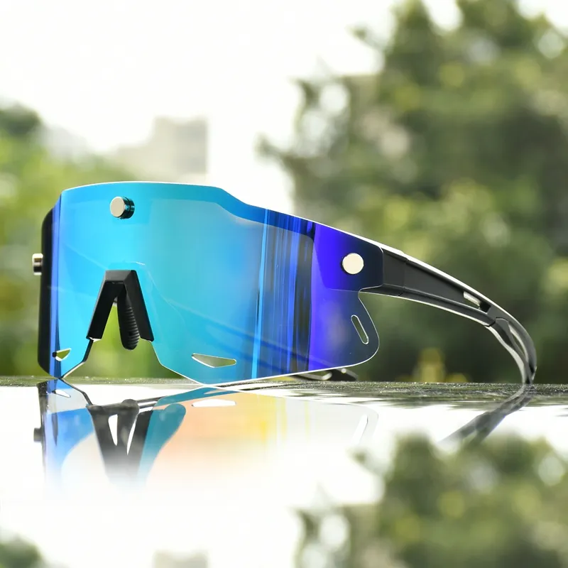 2023 New Polarized TR90 Frame oem cycling glasses Magnetic Sport Sunglasses For Men Cycling Uv400 Custom Sun Glasses